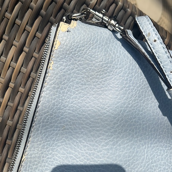 Guess Powder Blue Satchel - Picture 16 of 17